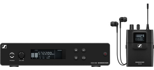 Sistema De Monitoreo In-ear Inalámbrico Banda Negra