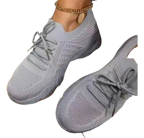 Zapatillas Deportivas Wish De Talla Grande Para Mujer, Encaj