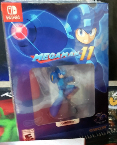 Juego De Switch Mega Man 11 Especial Edition Amiibo+game