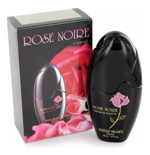 Imagen 1 de 2 de Perfume Original Mujer Rosa Negra 100 Ml