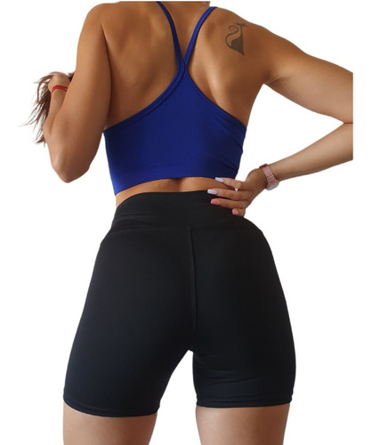 Calza Corta Short Biker Deportiva Sport Casual Lycra