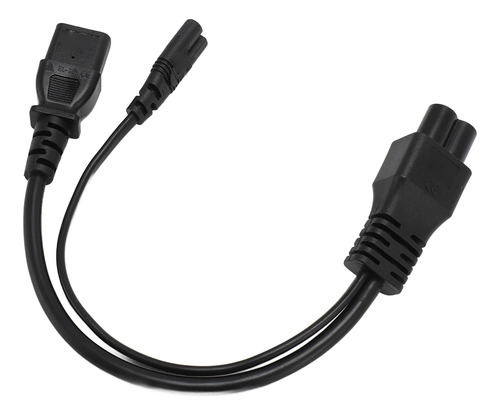 Cable Adaptador De Corriente C6 A C7 C13, Cable Divisor Iec3