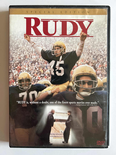 Rudy (1993). Película En Dvd