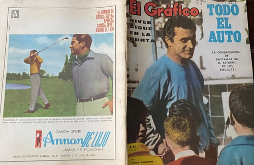  El Gráfico, Fútbol Y Deporte Argentino Nº 2404, 1965, Ag04