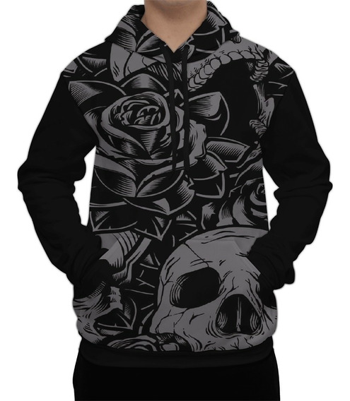 blusa de frio de caveira masculina