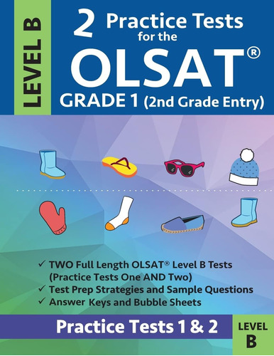 Libro: 2 Practice Tests For The Olsat Grade 1 (2nd Grade Ent