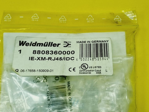Weidmuller Ie-xm-rj45-idc