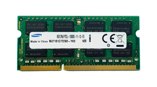Imagen 1 de 2 de Memoria RAM color verde  8GB 1 Samsung M471B1G73DB0-YK0