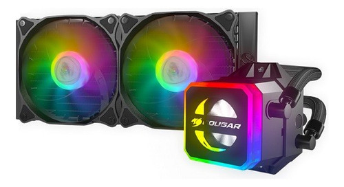 Ventilador Cpu Cougar Watercooling Helor 240 Dynamic Rgb