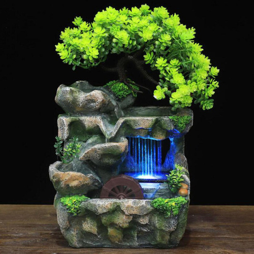 Fuentes De Agua De Rocalla Interior Comedor Escritorio Zen Y