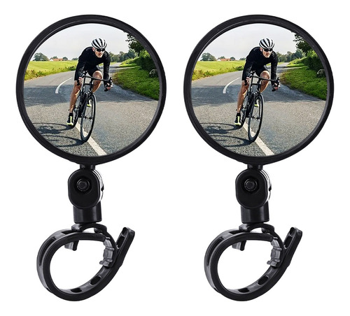 Espejos Ajustables Para Bicicleta, 2 Piezas