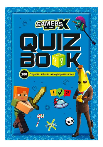 Libro Quiz Book Gamers X Extremo Editorial Guadal