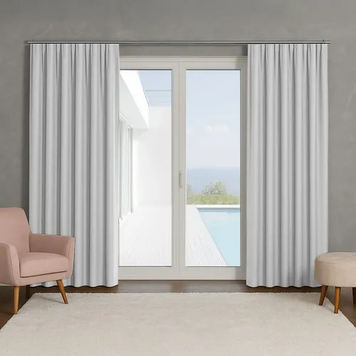 Cortina Blackout Premium 4,00x2,70m Trilho Suíço (varão 3m) — R$ 167,89 em Mercado Livre, 35% OFF