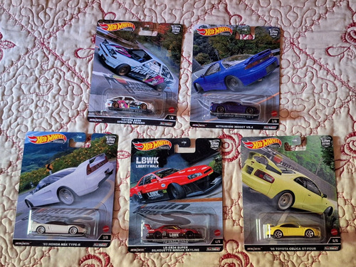 Set Hot Wheels Premium (cada Foto Un Set A Elegir)