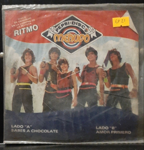 Menudo - Sabes A Chocolate / Amor Primero (vinyl) 33 1/3 Rpm