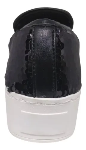 Tenis de sales verniz preto