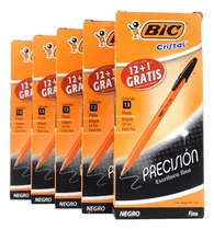 Comprar Boligrafos Bic Precision Punto Fino 5 Cajas (65 Boligrafos)