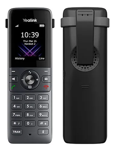 Teléfono IP inalámbrico Dect Yealink W73h con pantalla