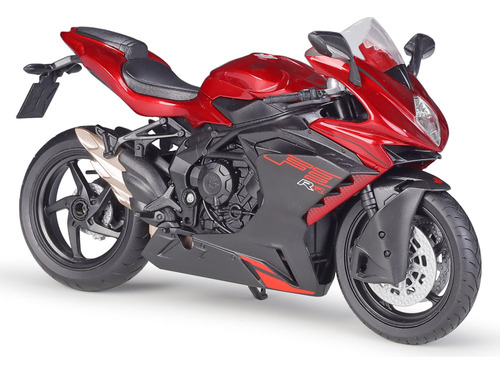 D 2023 Mv Agusta F3 Rr Rojo Miniatura Metal Moto 1/12