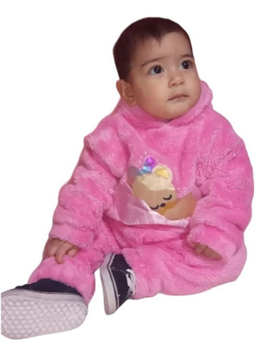 Conjunto Bebe Peluche Super Abrigado  Bianca Sheli 2635