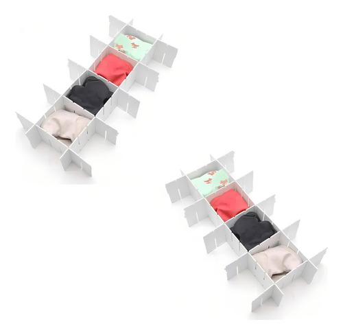 Kit divisor, cajones, organizadores, calcetines, objetos de lencería