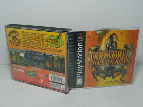 Odd World Abes Exoddus Original Playstation 1 Ps1 - Loja Rj (Usado)