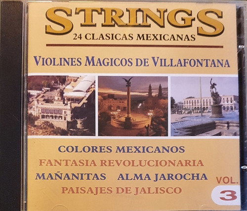 Cd String Violines Magicos De Villa Fontana - Dimsa