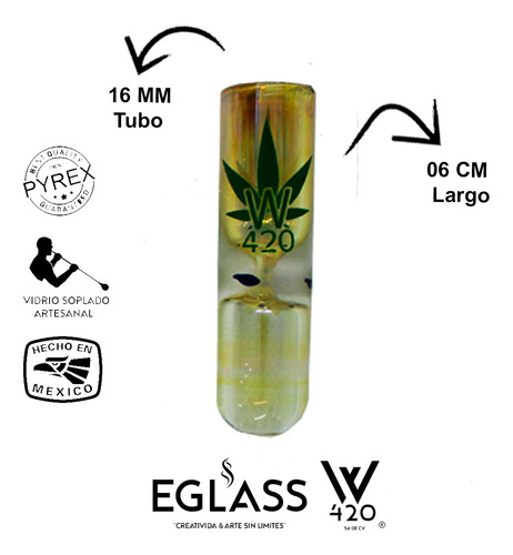 50 Pz Bong Pipa Herbal Un Espiral 16mm