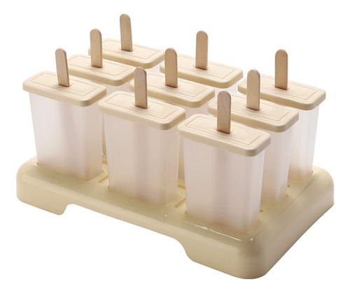 Stobok 1 Juego Mold Para Paleta Hielo Reutilizabl Palito