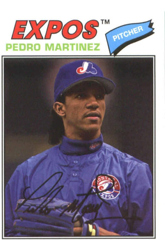 2018 Topps Archives 140 Pedro Martinez Montréal Expos Cartão