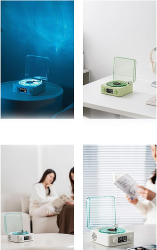 2024 Reproductor De Discos De Vinilo Waves,discos Bluetooth