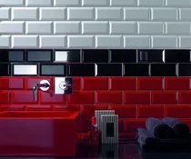 Comprar Azulejo Tipo Subway Blanco Brillante Biselado 10x20 Cm 
