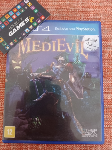 Medievil Ps4 Midia Física Usado