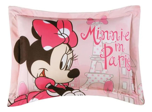 Funda Decorativa Estándar Minnie In Paris Concord