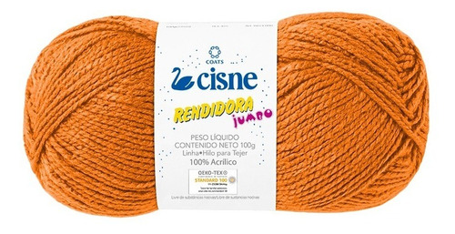 Imagen 3 de 3 de Lana Cisne Rendidora Jumbo Por 5 Ovillos = 500gr Por Color