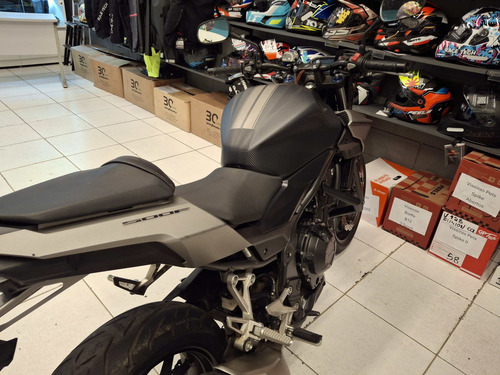 Honda C 500f Preta 2017 Super Nova, Revisada, Com Garantia