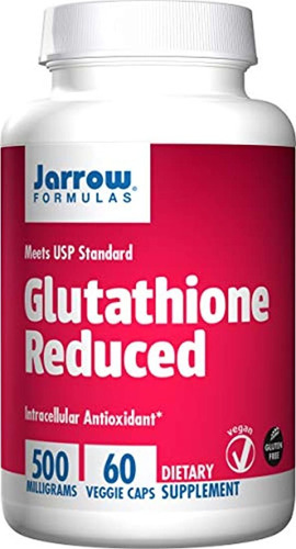 Cápsulas Antioxidantes Jarrow Formulas Glutathione Reduced,