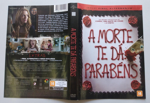 A Morte Te Dá Parabéns Dvd Blumhouse Happy Death Day Jessica (Usado)