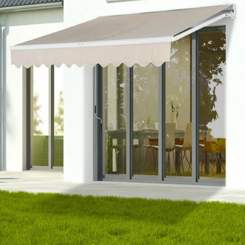 Imagen 2 de 6 de Toldo Con Brazo Retráctil 2x1,5mt Crudo