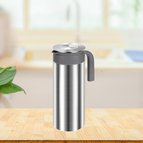 Hervidor De Café Con Tapa Y Asa, Jarra De Acero 1800 Ml