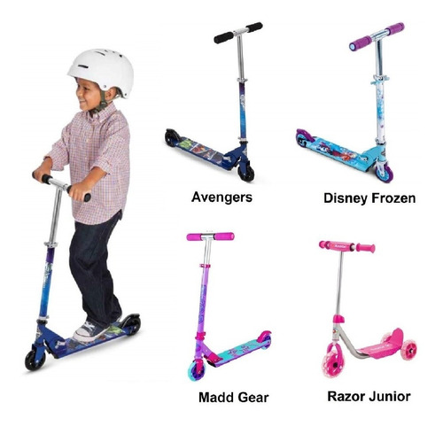 Monopatin Scooter Patineta Patin Huffy Disney Marvel Razor 