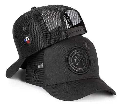 comprar Boné Country Texas Trucker Telinha Aba Curva Ajuste Traseiro