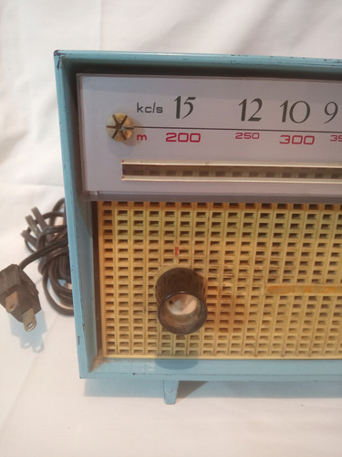 Radio Antigua Philips De Bulbos Funcionando Leer Descripción (Usado)