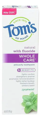 comprar Toms Of Maine Natural Whole Care Pasta De Dientes Anticaries