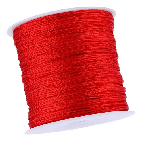 Hilo Cola De Ratón De Nailon 100 M X 0.8 Mm Para Macramé