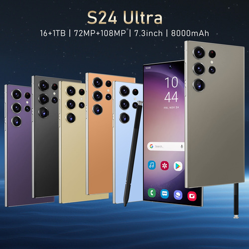 Sj Smartphone 2025 Con Pantalla De 24 Y 7,3 Pulgadas, 16 Gb
