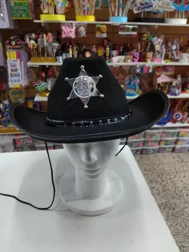 Sheriff Vaquero Cotillon Negro
