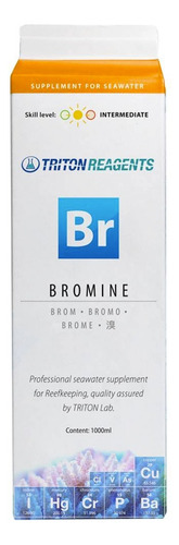 Suplemento Bromine Elemento Brometo Triton Aquário 1000ml