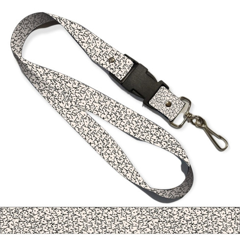 Portagafetes Lanyard Gatitos Kittys Gato Caricatura Llavero