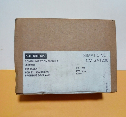 Siemens Modulo Comunicación Cm 1242-5 Mod:6gk7242-5dx30-0xe0